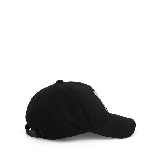 Y-3 Logo Cap in Black