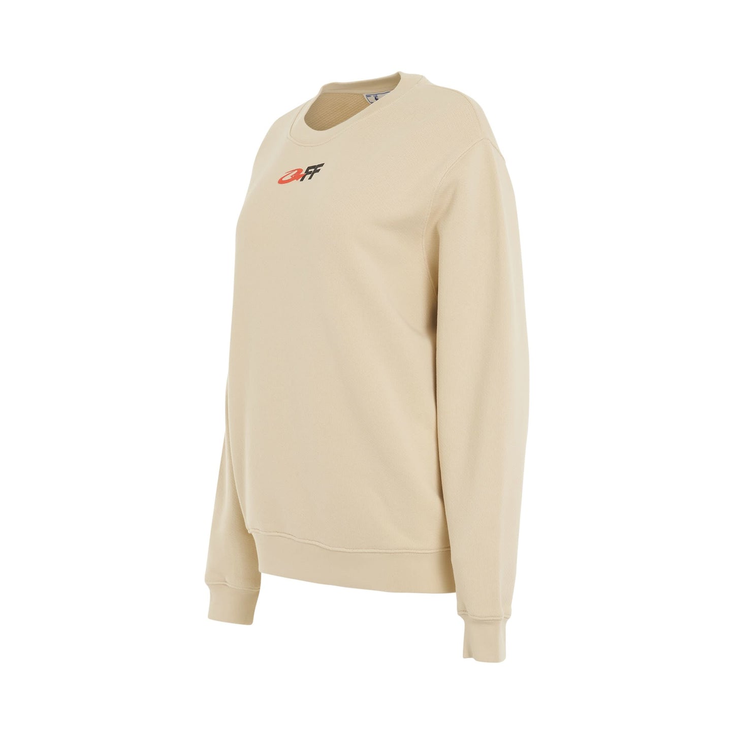 The Opposite Regular Fit Crewneck in Beige/Black