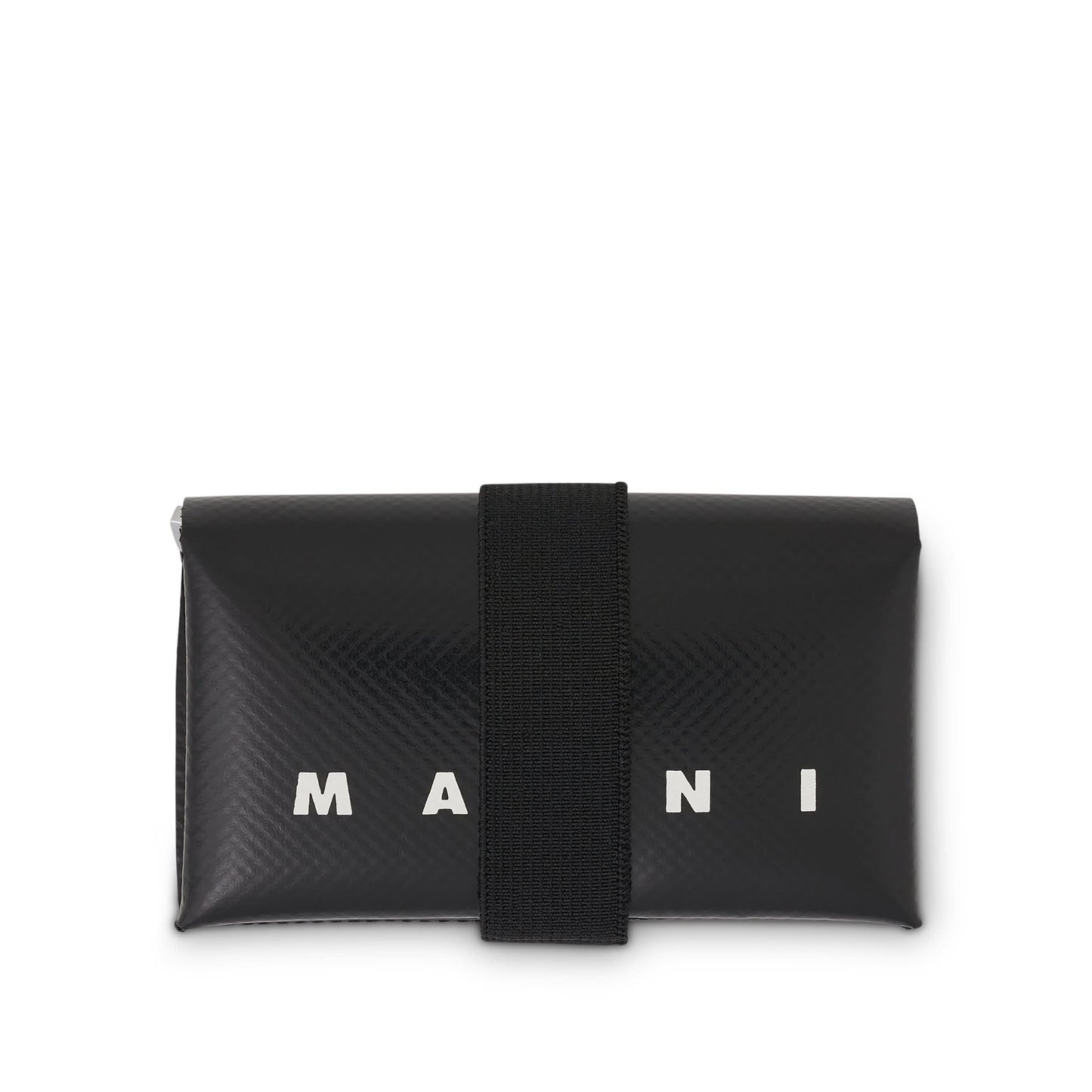 Trifold Origami Wallet in Black