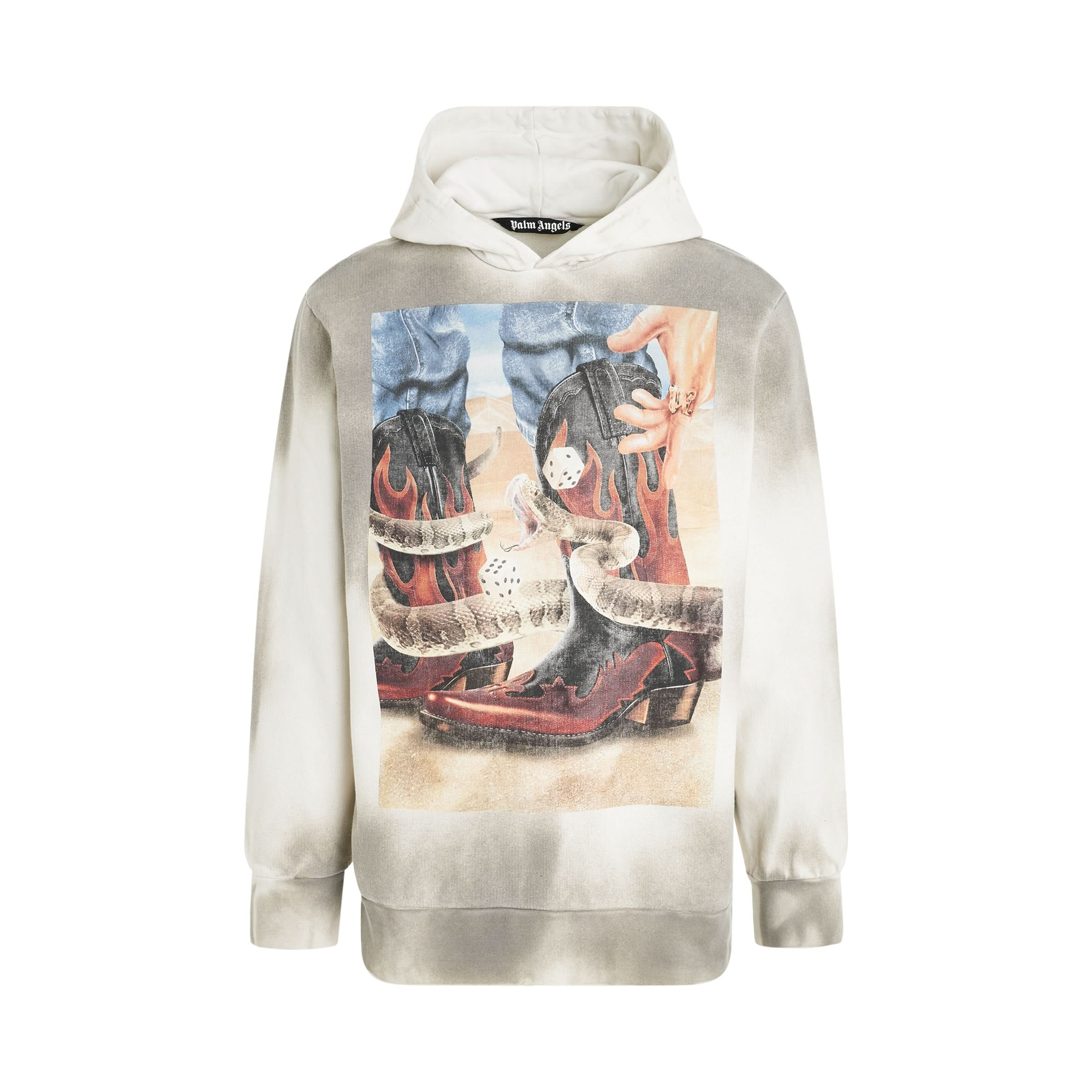 Dice Game Tie Dye Hoodie in Multicolour