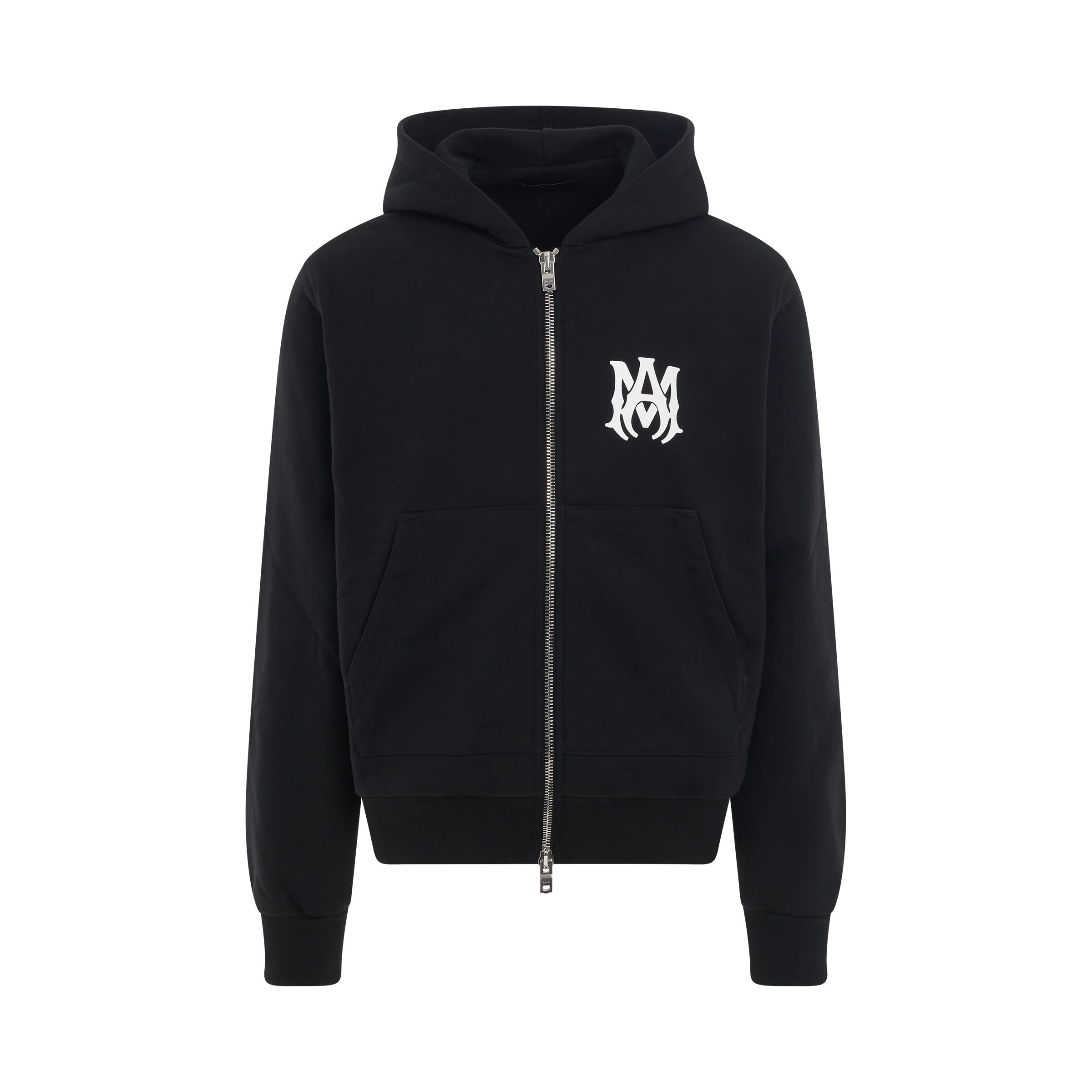 MA Core Zip Hoodie in Black