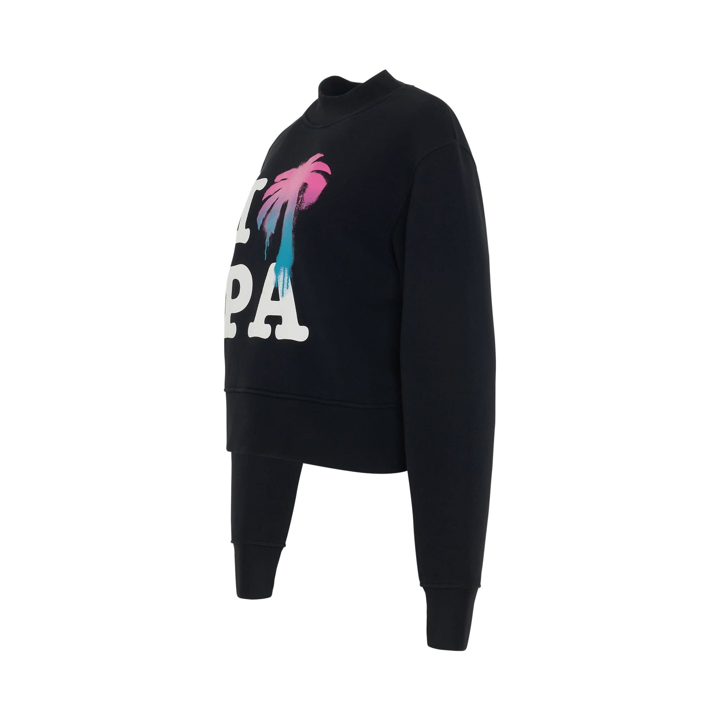 I Love PA Fitted Crewneck in Black/Multicolour