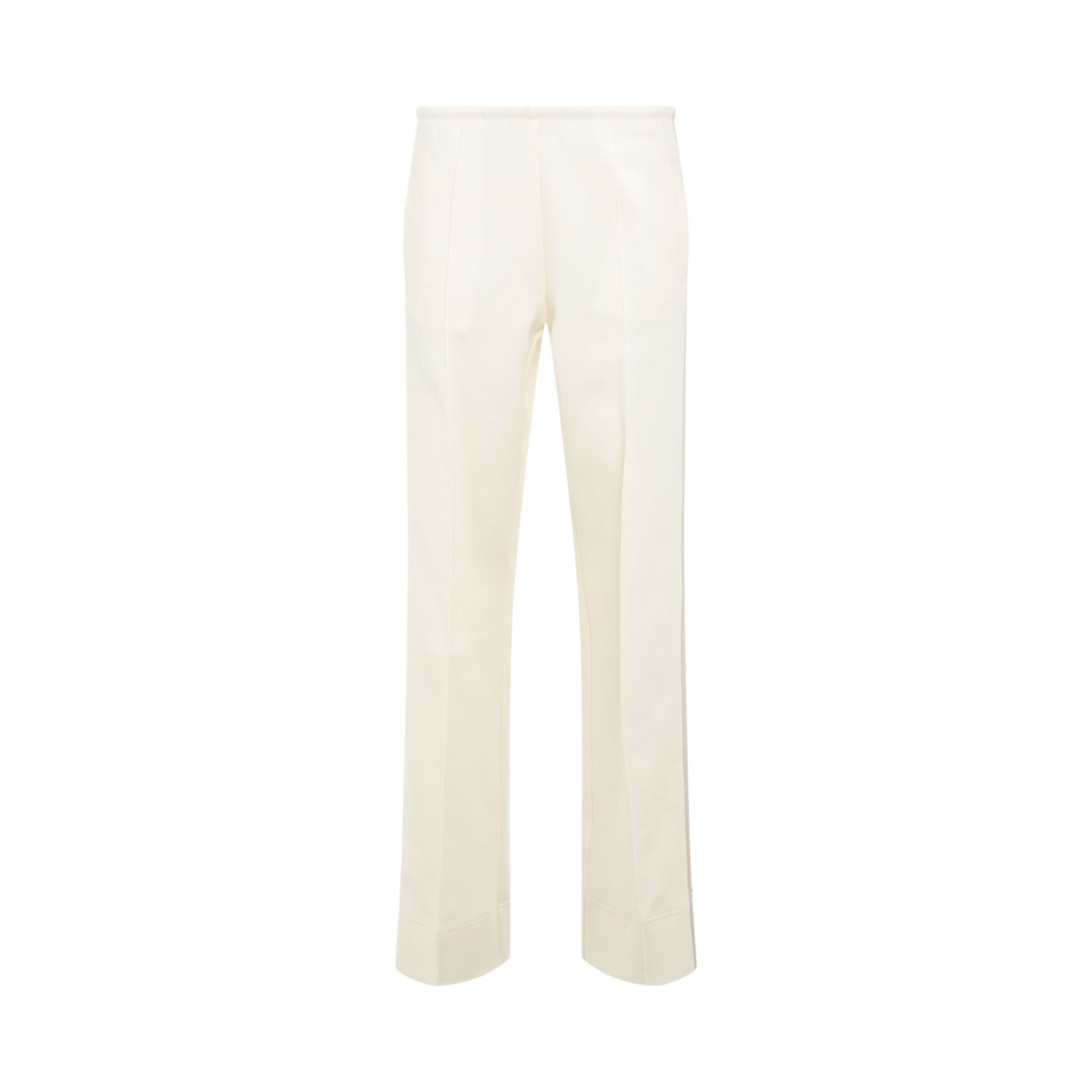 Loose Suit Track Pants in Beige