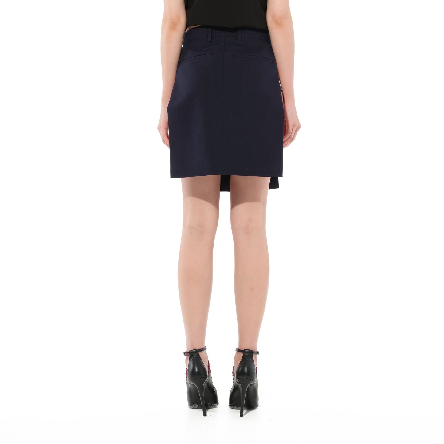 Podium Skirt in Navy