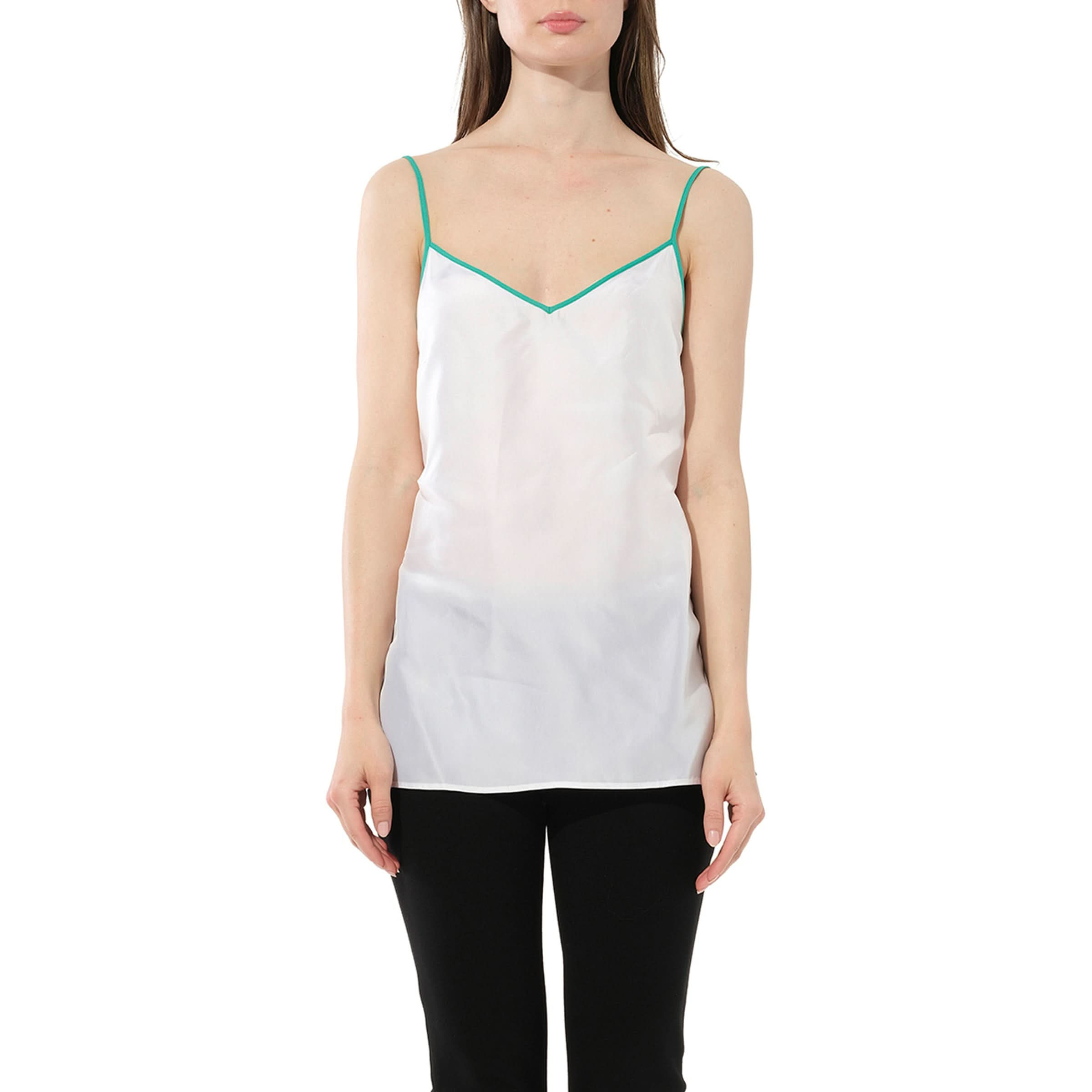 Sleeveless Top in White