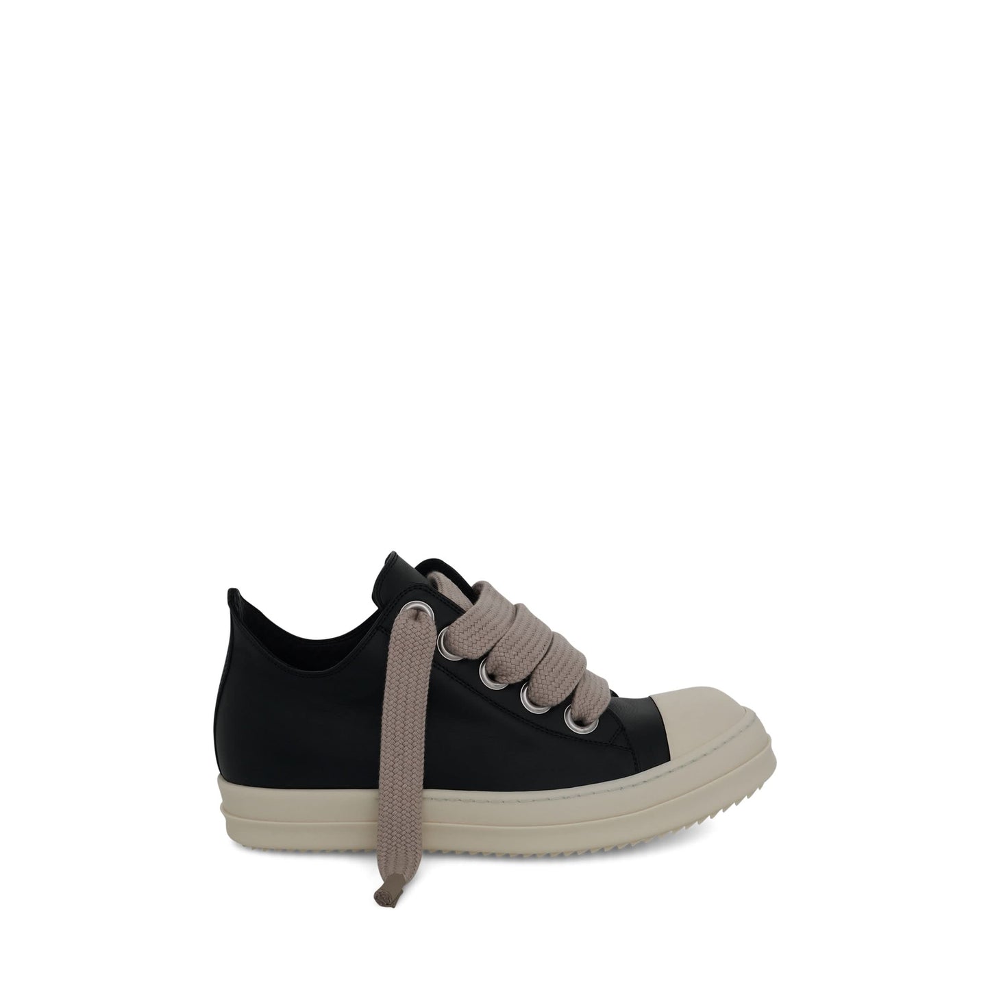 Ramones 7 Eyelets Low Sneaker in Black/Milk