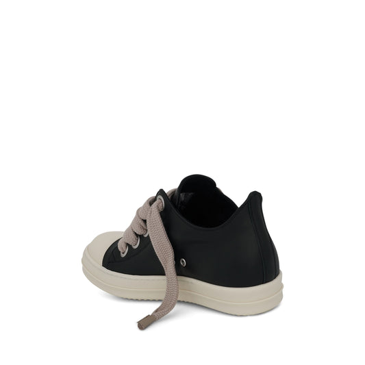 Ramones 7 Eyelets Low Sneaker in Black/Milk