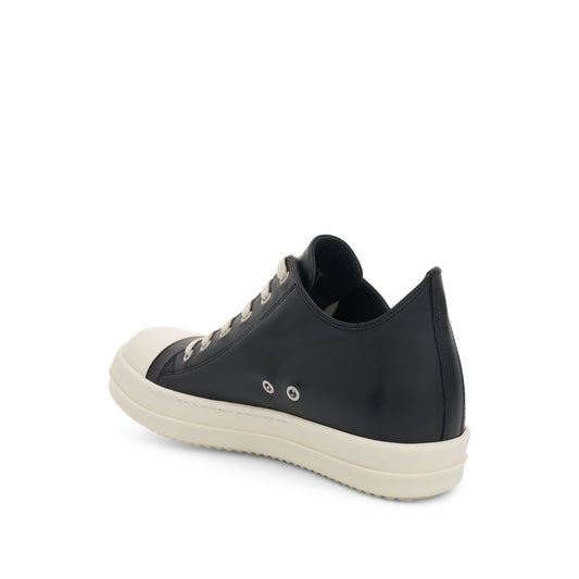 EDFU Low Leather Sneaker in Black/Milk