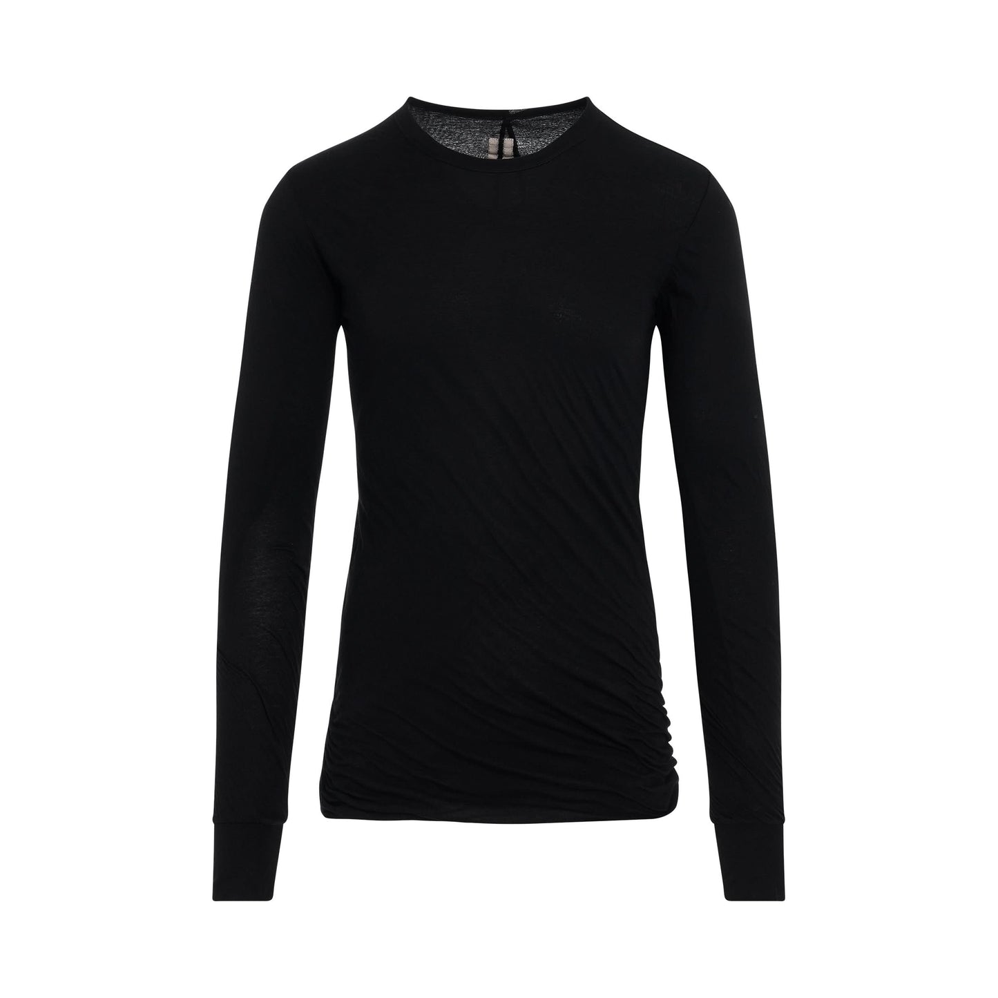 Double Long Sleeve T-Shirt in Black