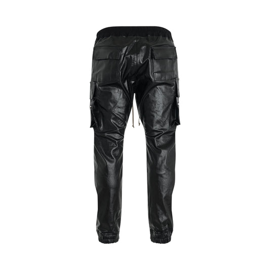 Mastodon Cargo Denim Pants in Black