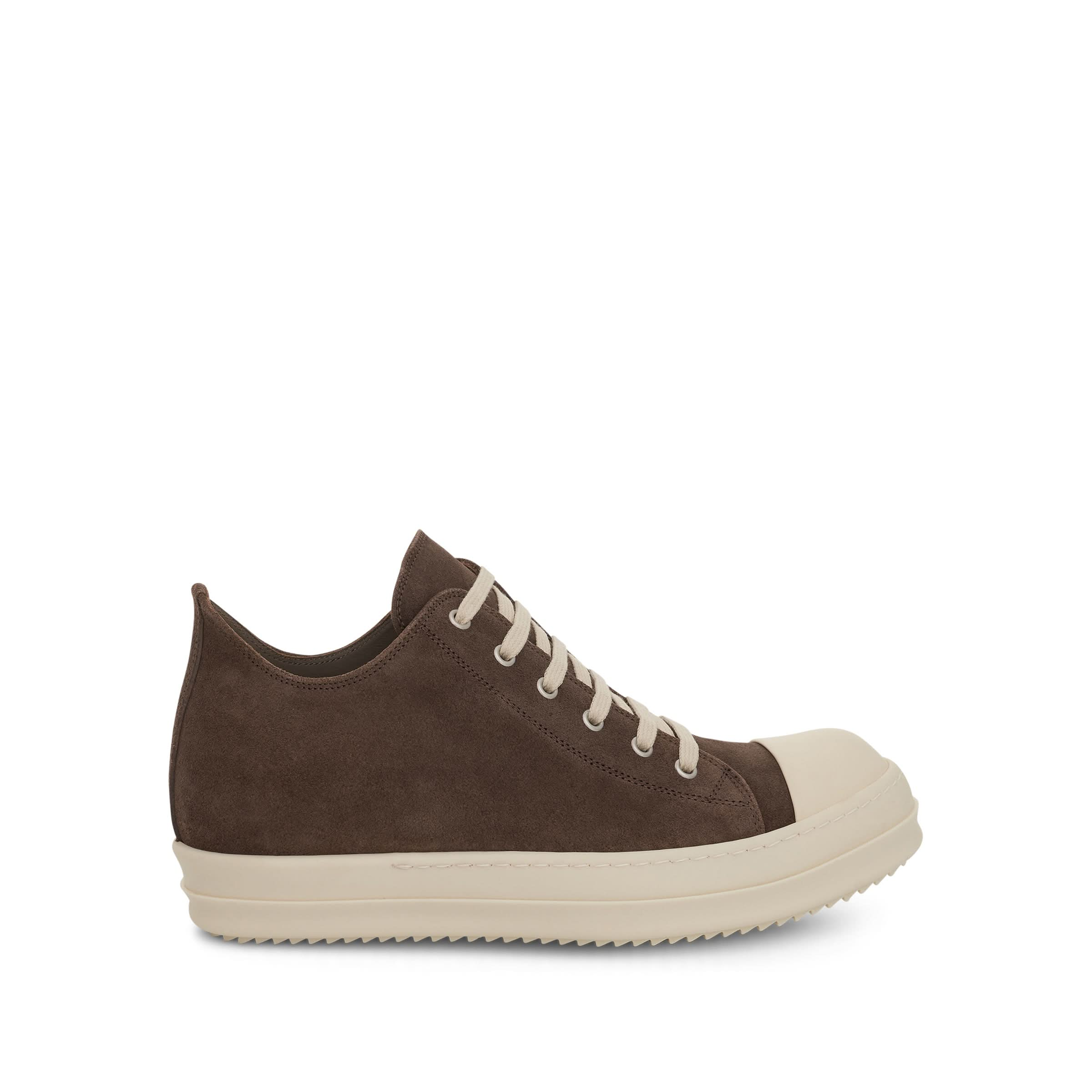 Strobe Low Leather Sneaker in Dust/Milk