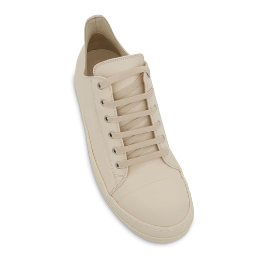 Strobe Low Leather Sneaker in Milk