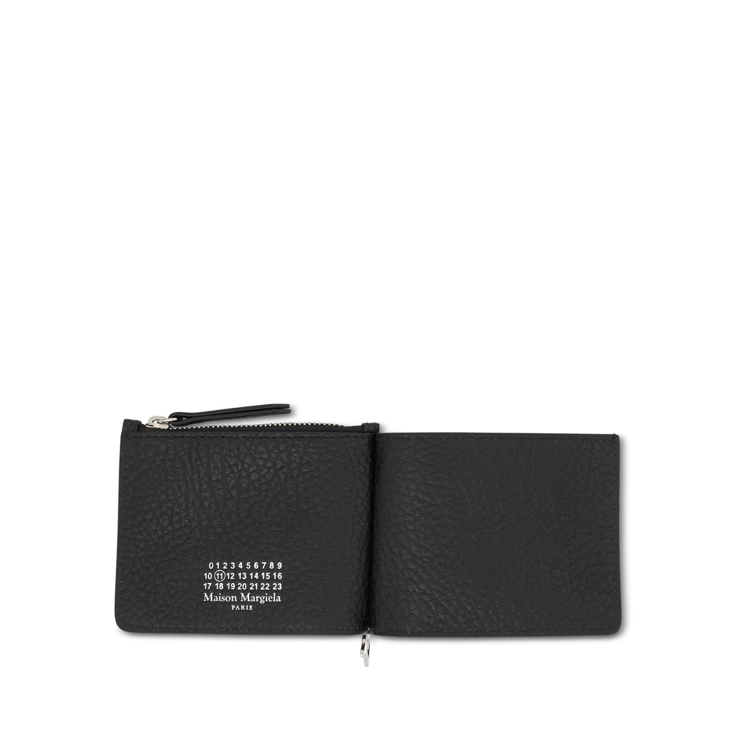 Four Stiches Wallet in Black