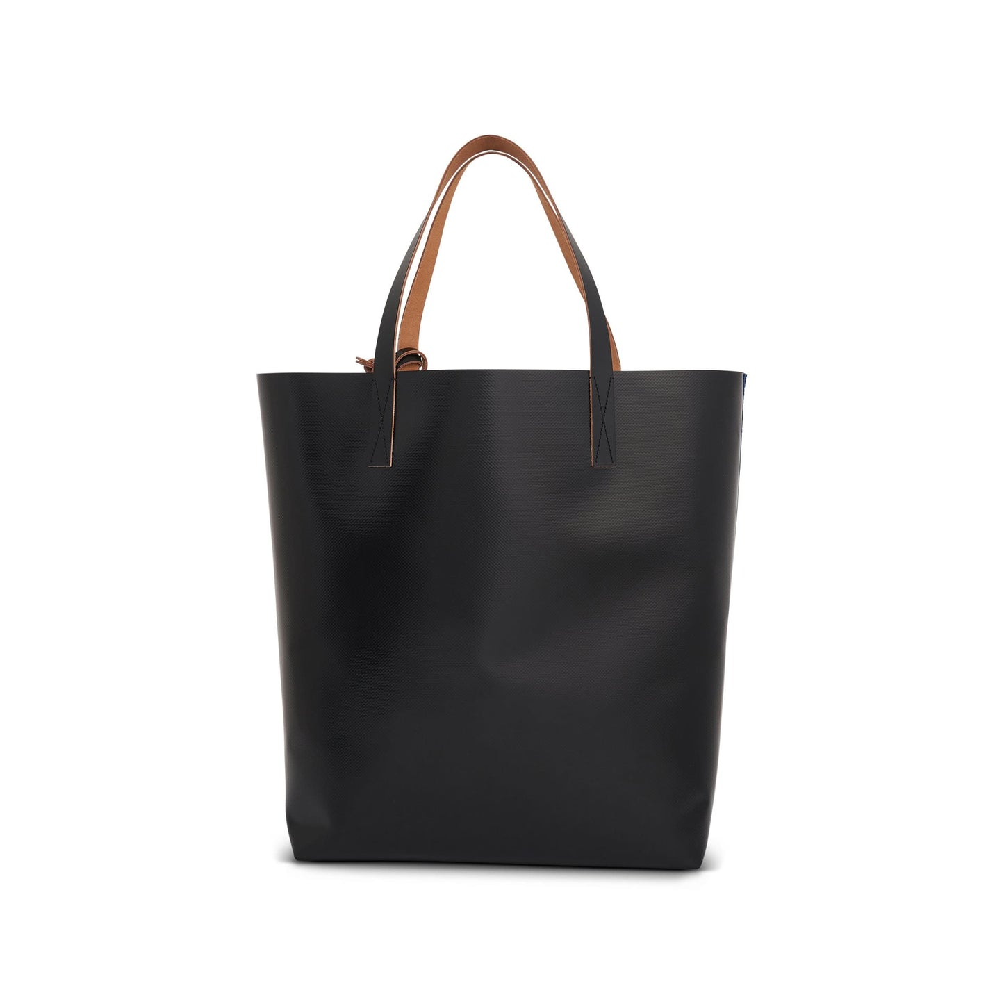 Tribeca Shopping Bag with Front Pocket in Royal Blue/Black