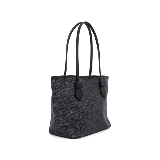 Saint Tropez Tote PM in Black/Milk