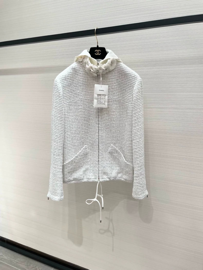 Chanel 25C floral ombre jacket