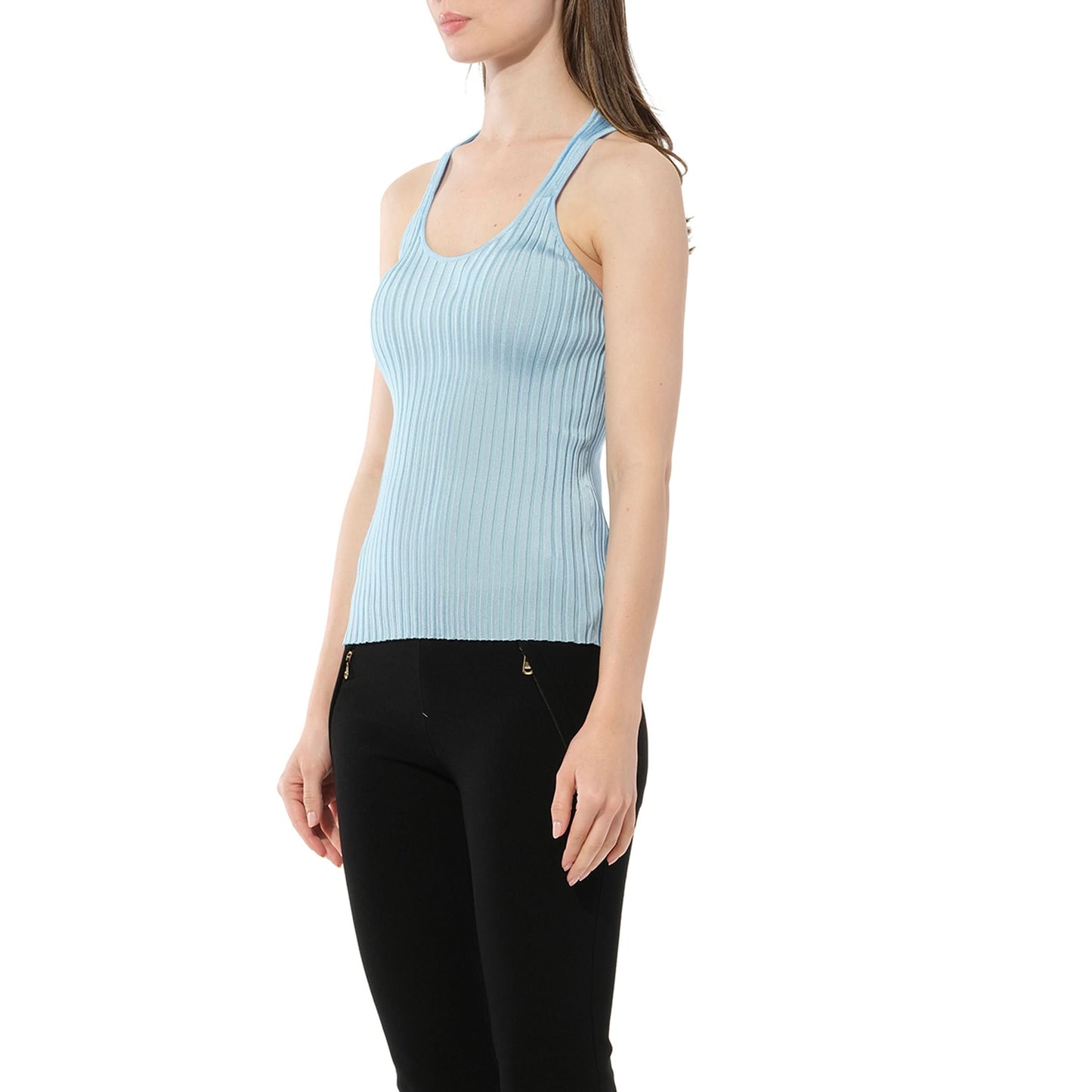 Sleeveless Top in Blue