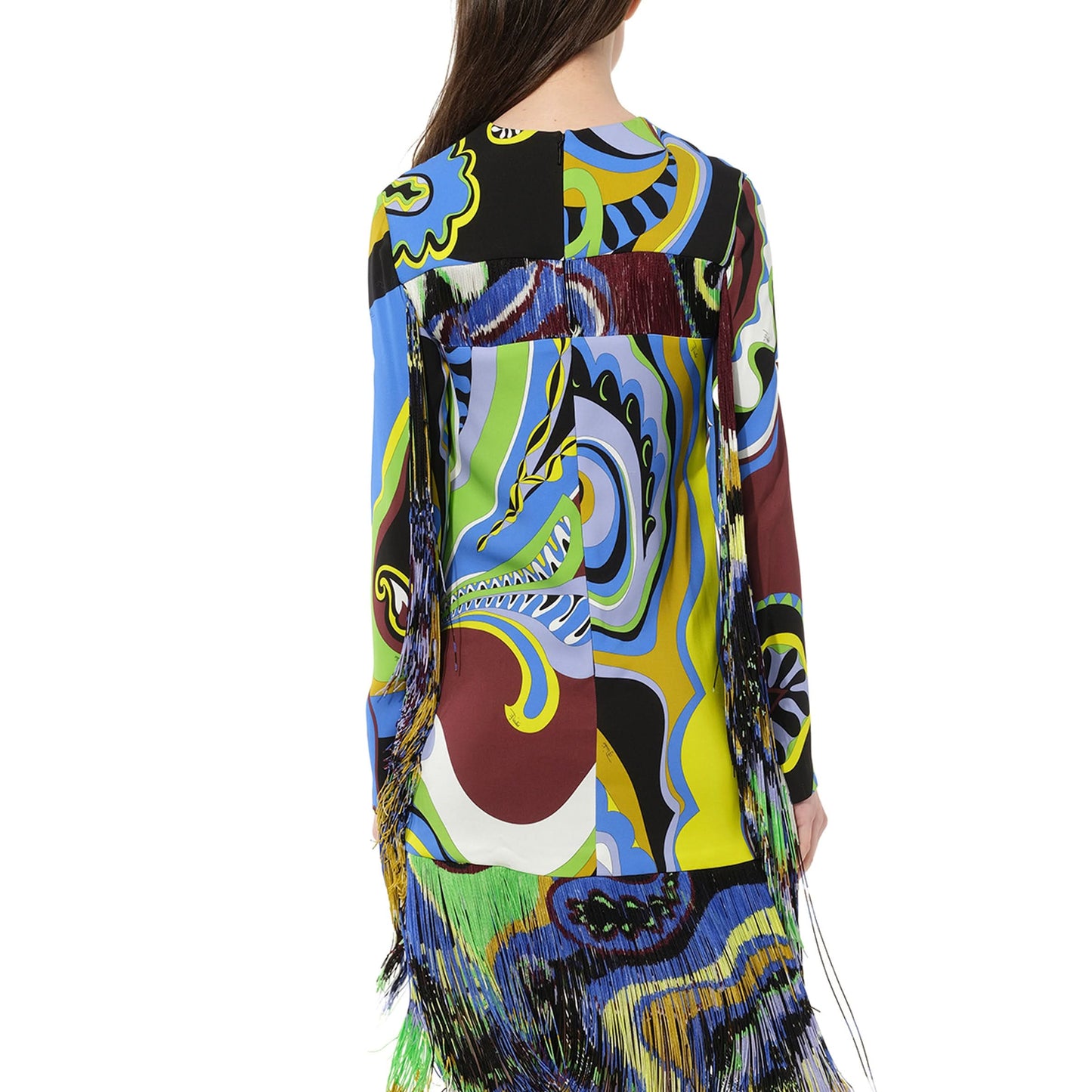 Tassel Dress in Multicolor