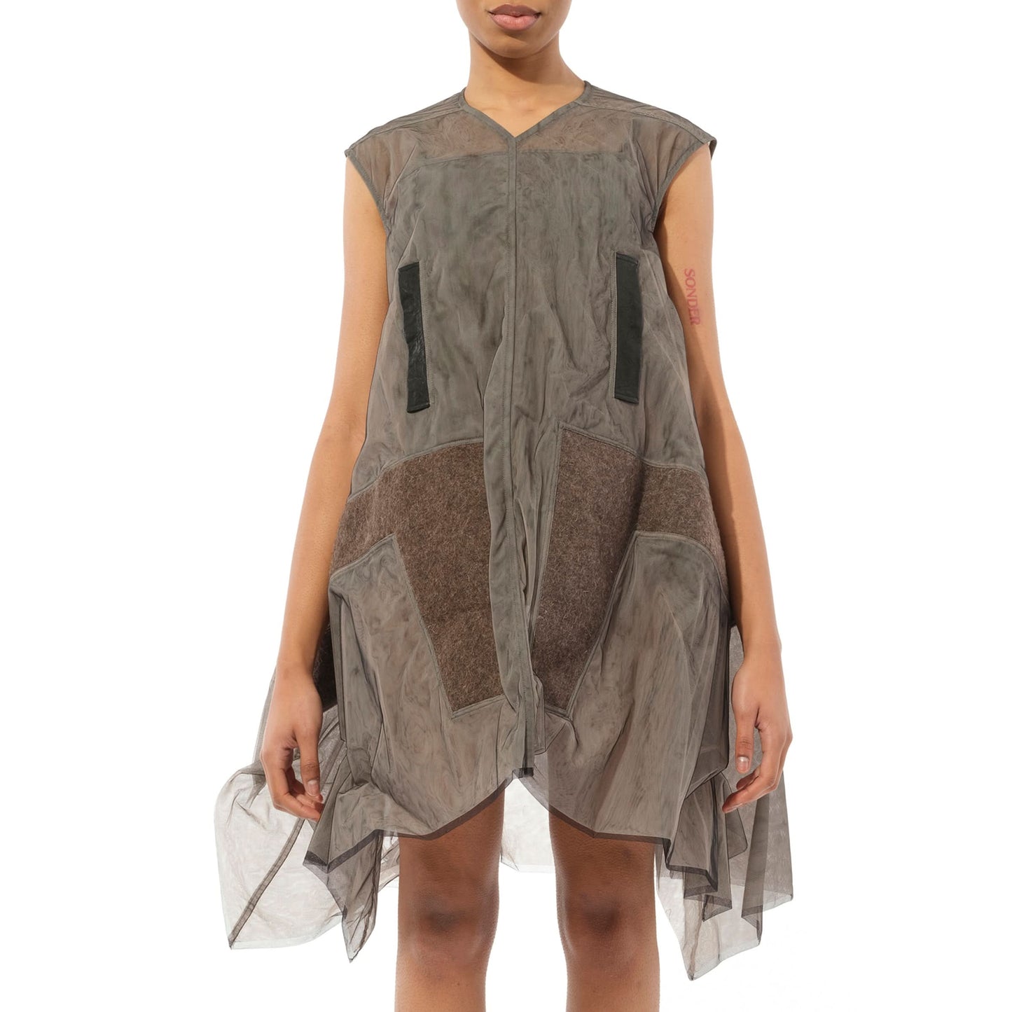 Turboshell Dress in Grey