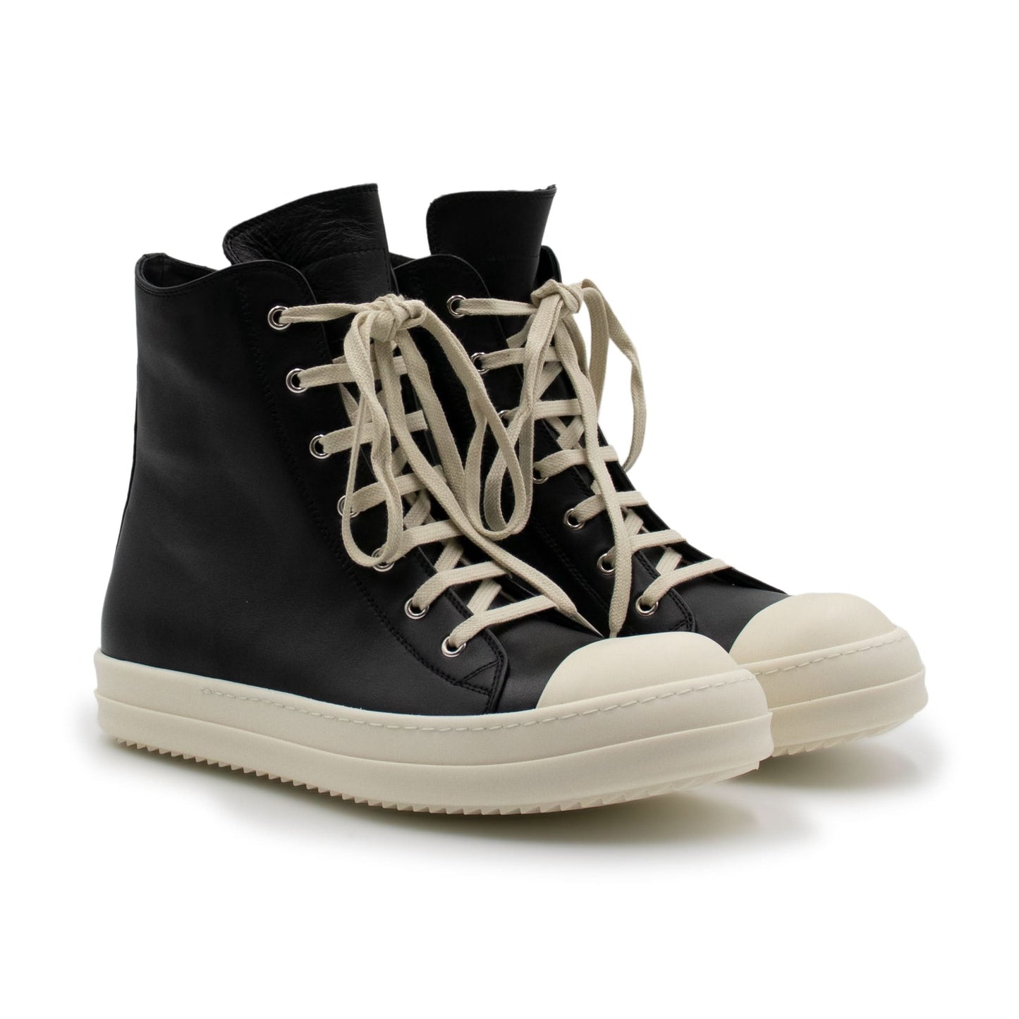 Ramones Hi Sneaker in Black