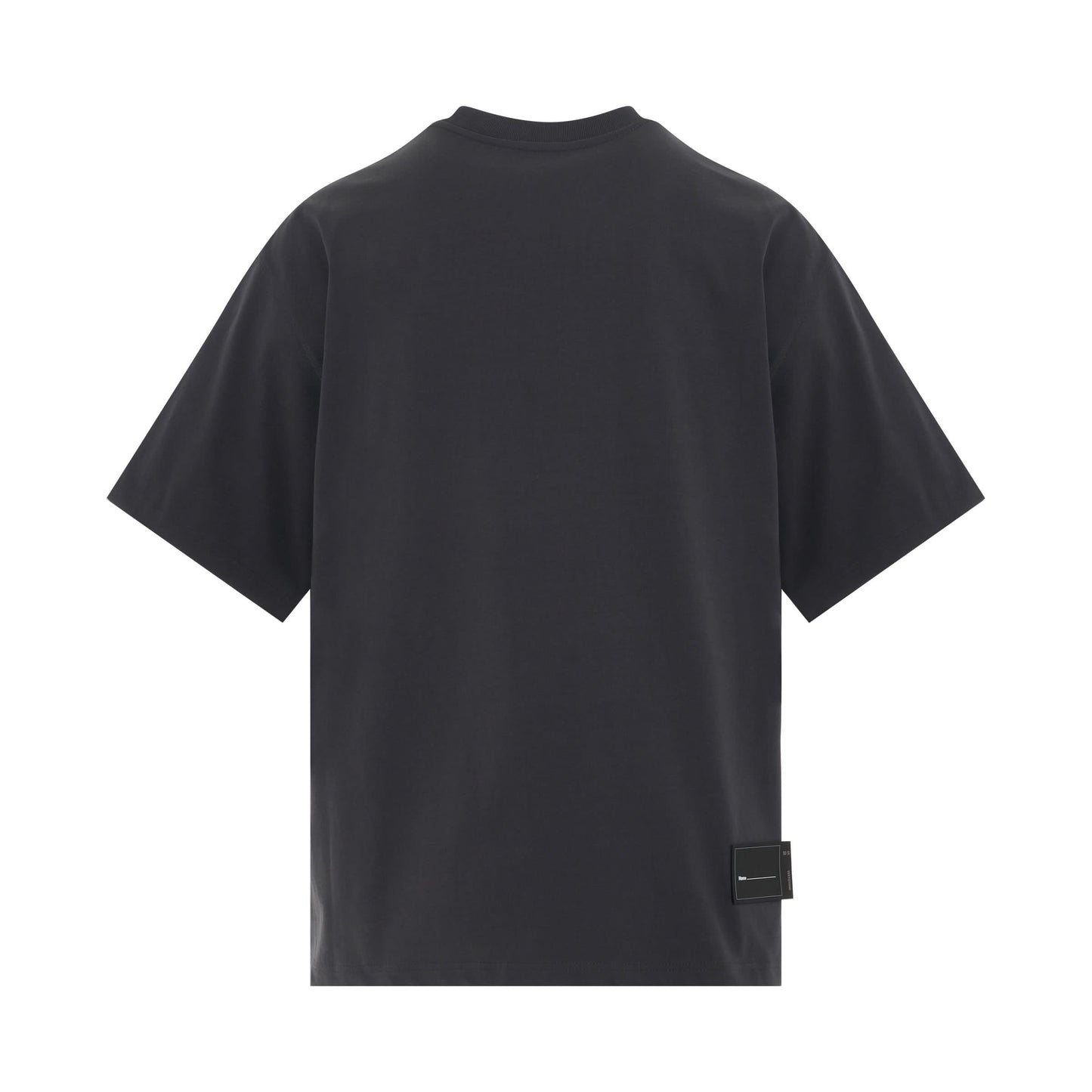 Logo Print T-Shirt in Charcoal