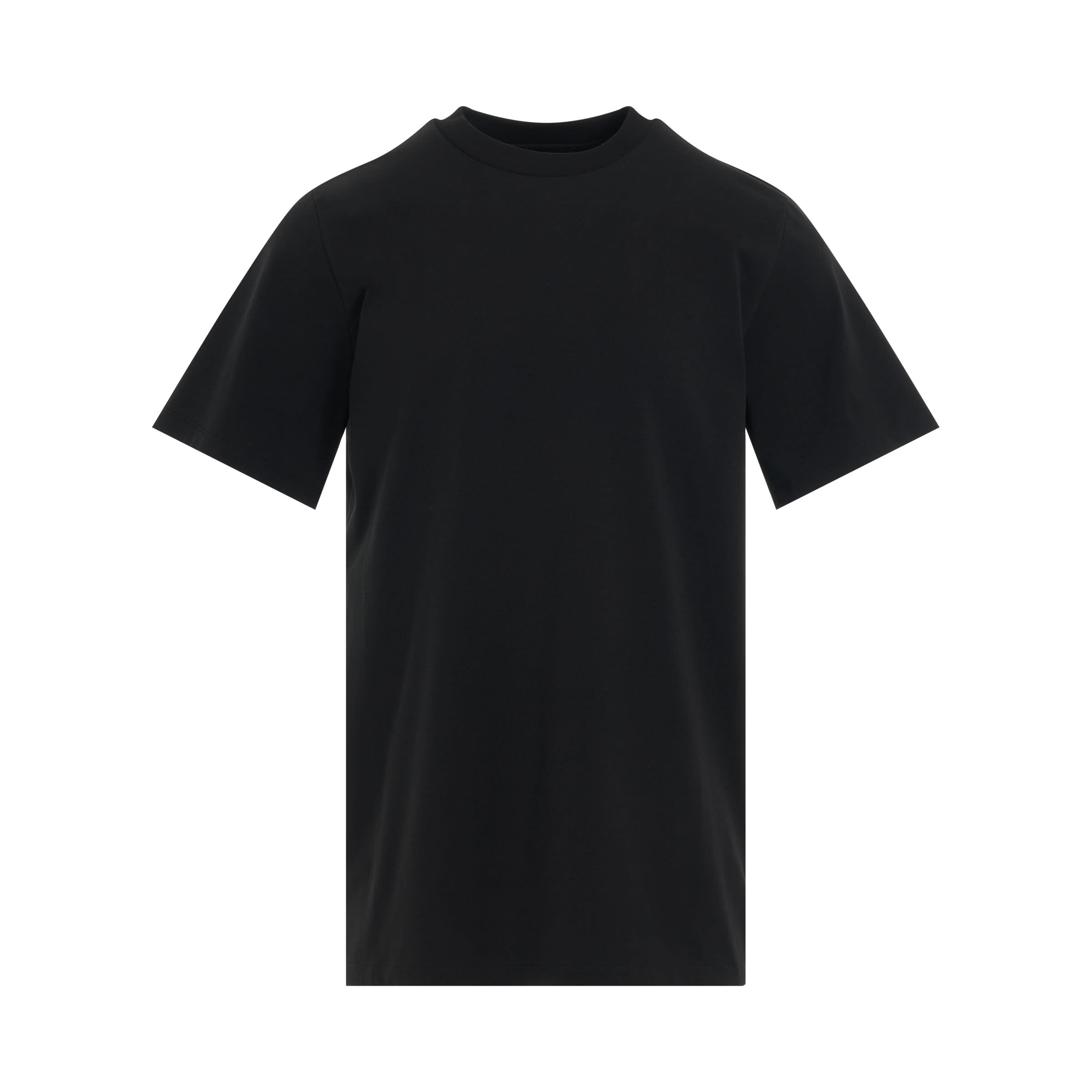 Plain Loose Fit T-Shirt in Black