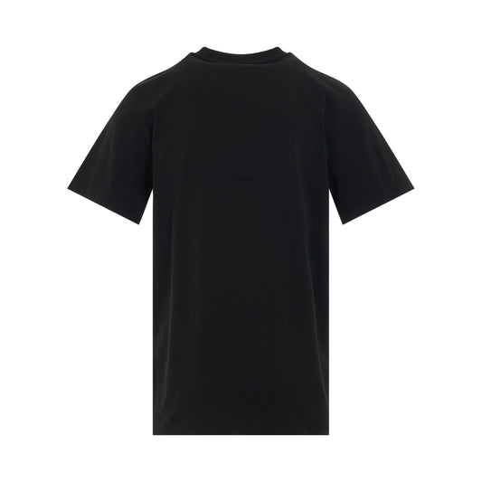 Plain Loose Fit T-Shirt in Black