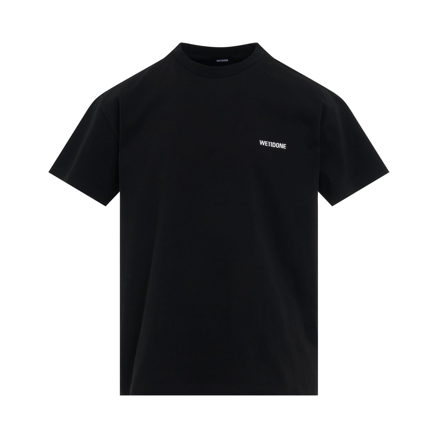 Cotton Mini Logo T-Shirt in Black