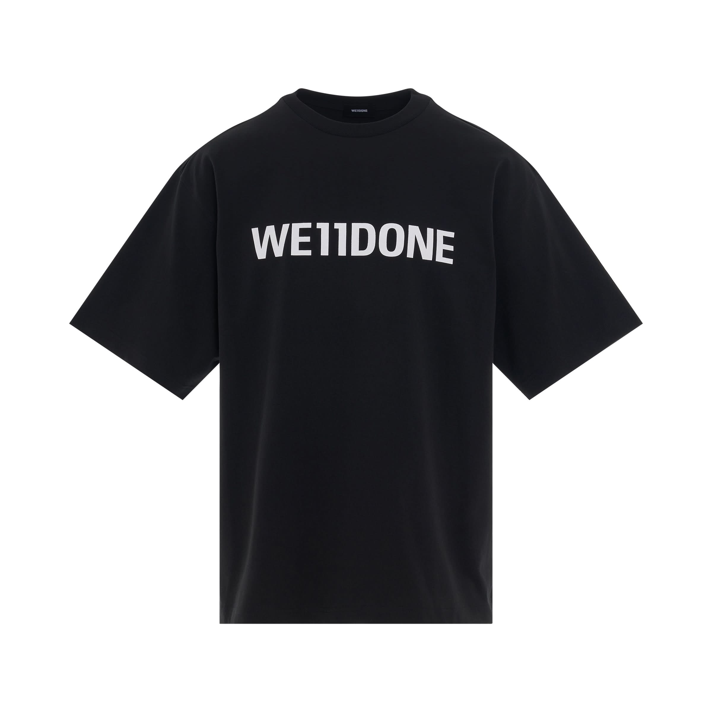 Basic Logo Large T-Shirt in Black