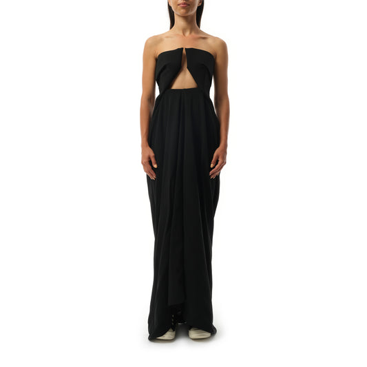 Amphora Prong Gown in Black