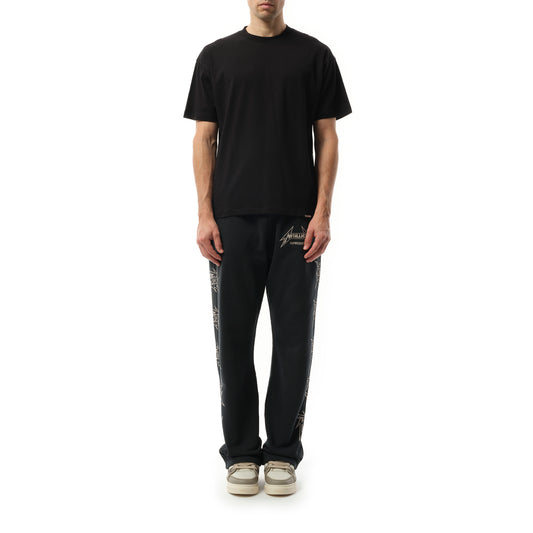 Initial Oversized T-Shirt in Black