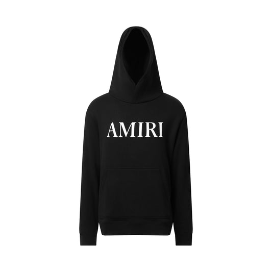 Amiri Core Logo Hoodie in Black/White