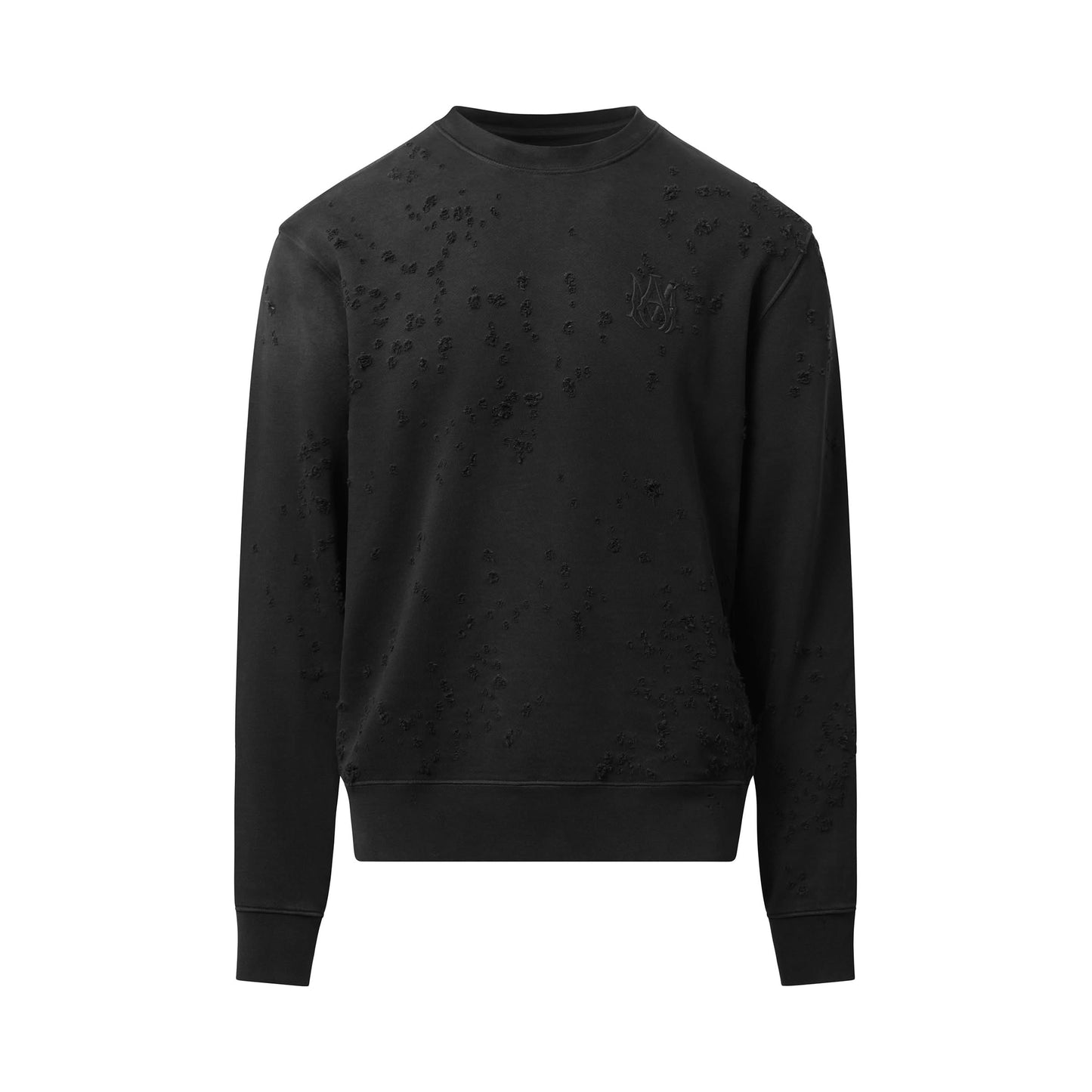 MA Shotgun Embroidered Sweatshirt in Black