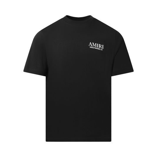 Bones Stacked T-Shirt in Black