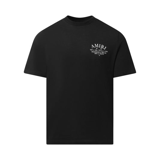 Amiri Arts District T-Shirt in Black/White