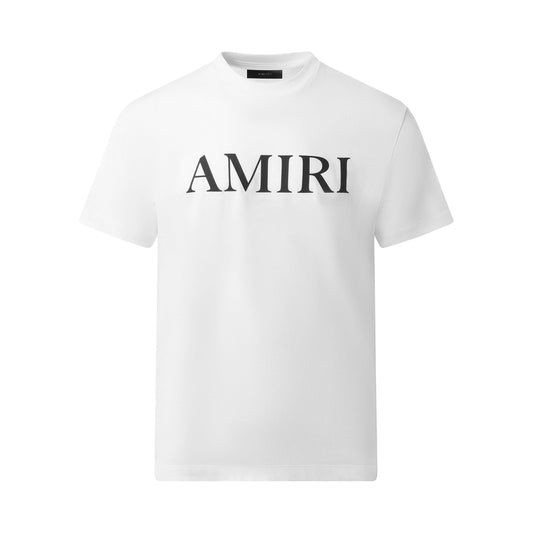 Amiri Core Logo T-Shirt in White/Black