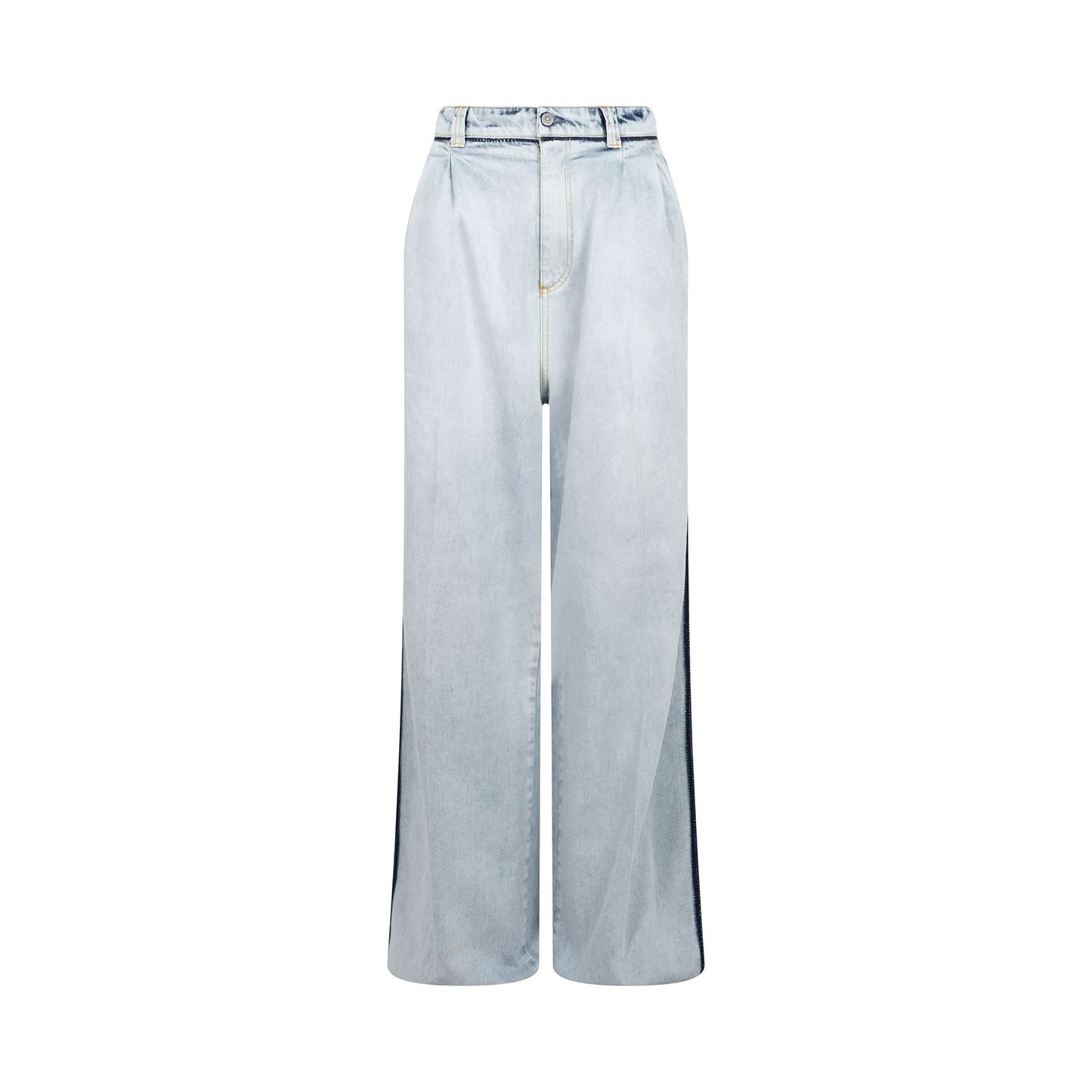 5 Pocket Baggy Jeans in Icy Slip