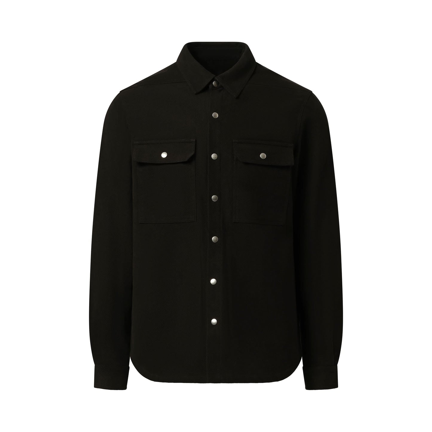 Heavy Twill Outershirt in Black