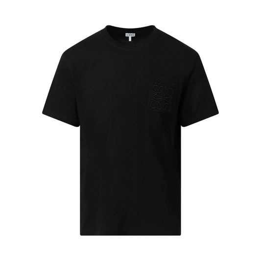 Relaxed Anagram T-Shirt in Black