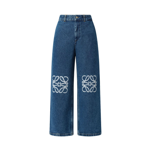 Anagram Baggy Jeans AF in Jeans Blue