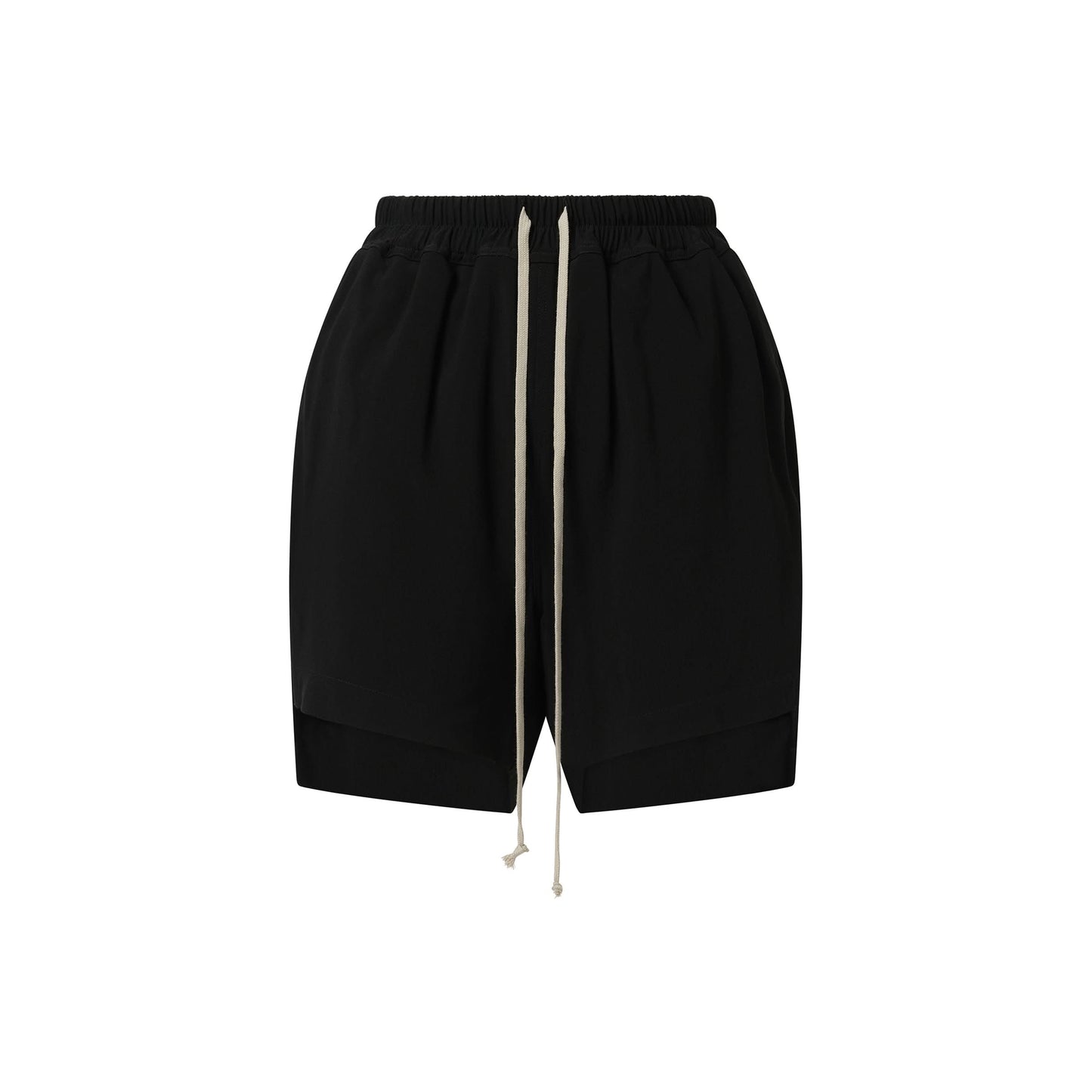 Heavy Cady Boxer Shorts in Black