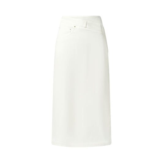 Deconstructed Skirt AF in White