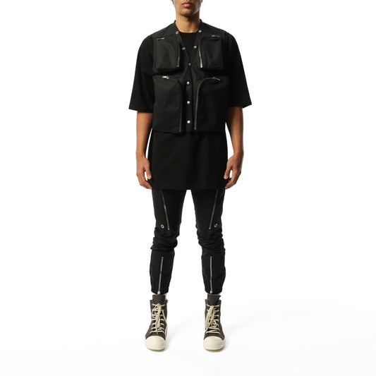 Cargo Vest in Black