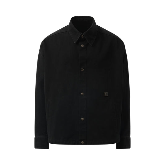 PariSeoul Denim Shirt in Black