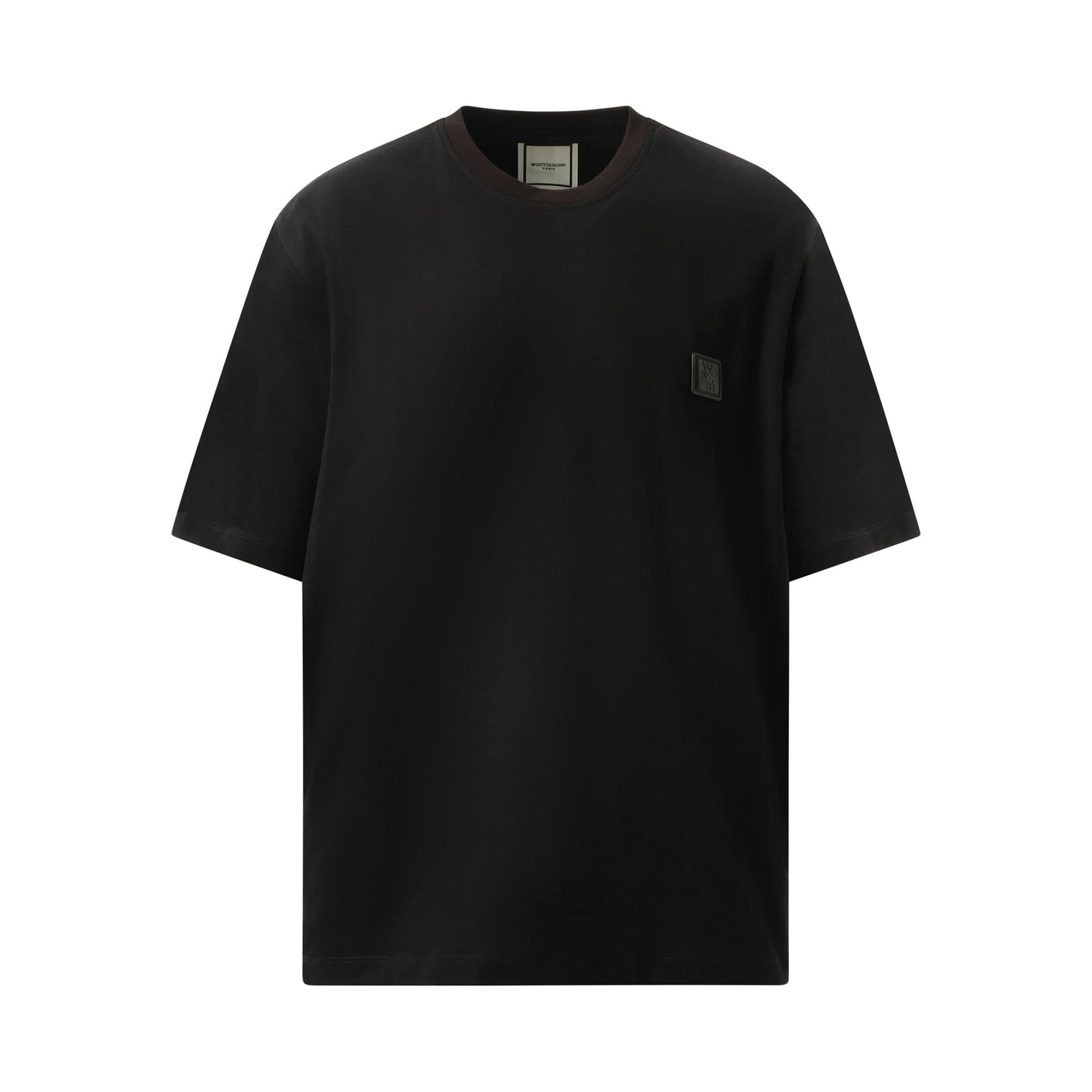 Abstract Logo T-Shirt in Black