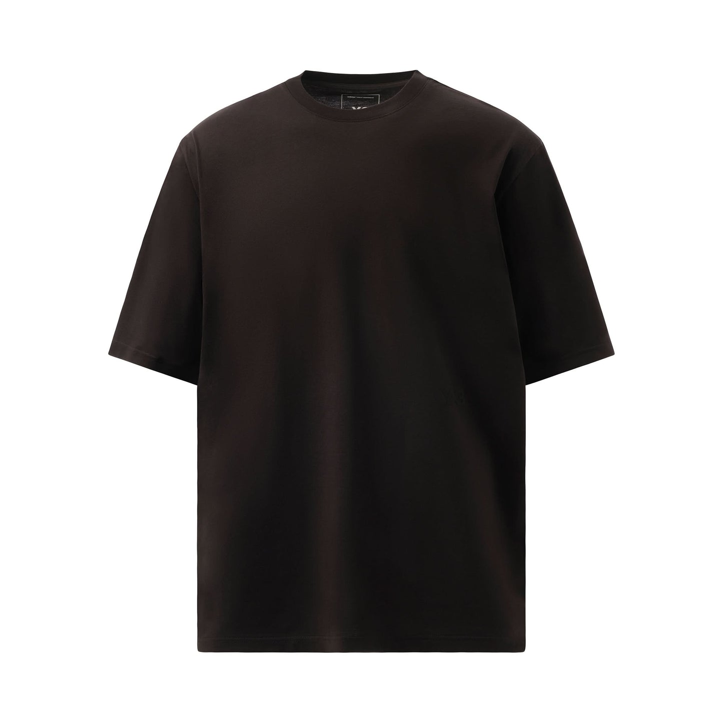 Unisex Boxy Short Sleeve T-Shirt in Black