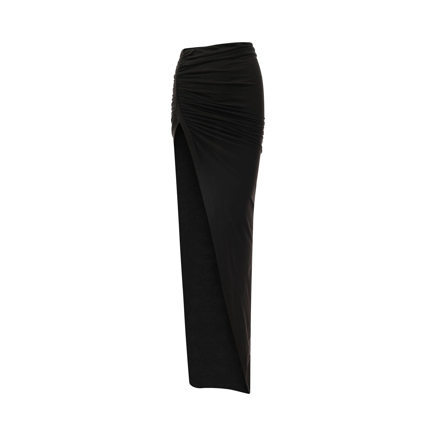 Soft EDFU Long Skirt in Black