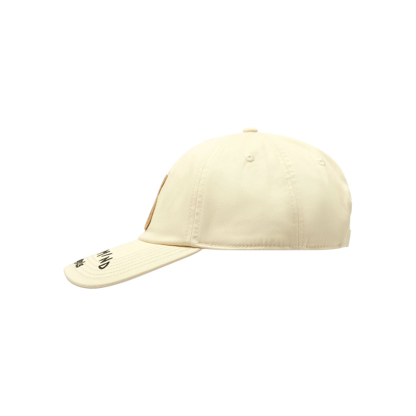 Bear in Mind Cap in Off White/Brown