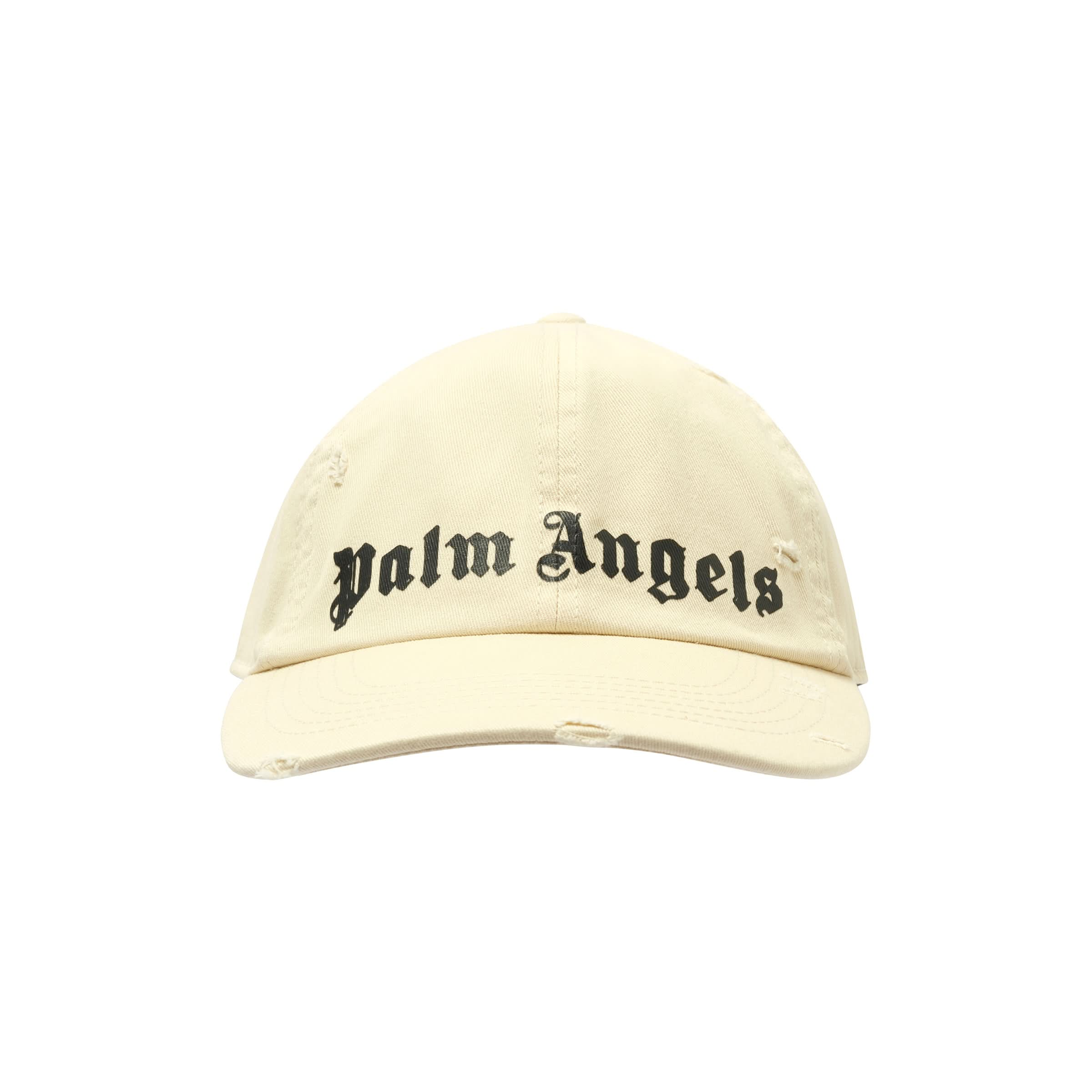 PA Monogram Cap in Off White/Black