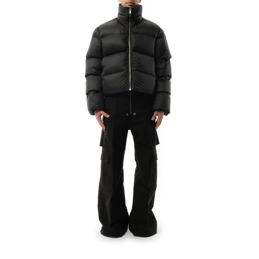 Turtle Down Jacket in Black